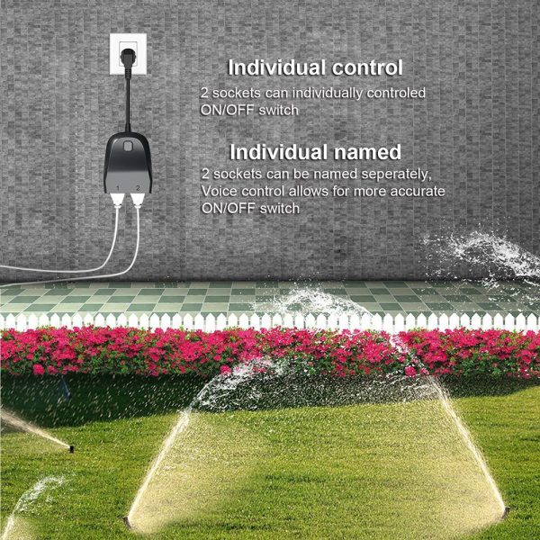 Outdoor Smart Plug with Socket OP002 - Image 4