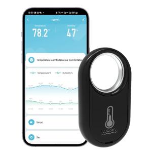 Tuya ZigBee Hanging Sensor - Temp/Humidity Monitor w/ App Alerts