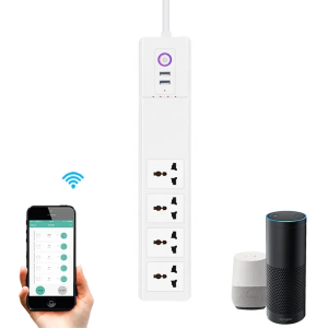 Smart Power Strip 4 AC Outlets and 2 USB