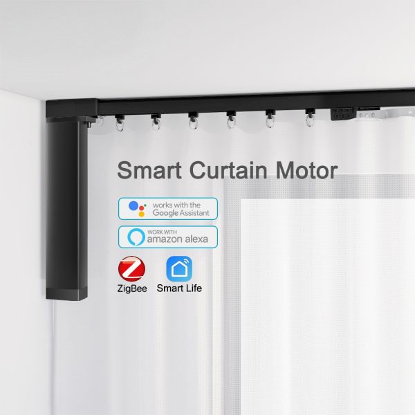 Black Electric Curtain Track Motor - Image 2