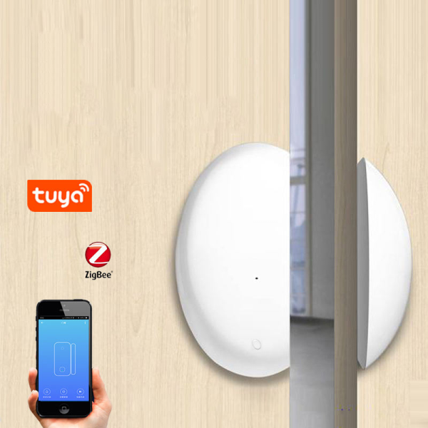 Tuya Zigbee Window/Door Sensor - Alexa/Google Security Contact Alarm - Image 2