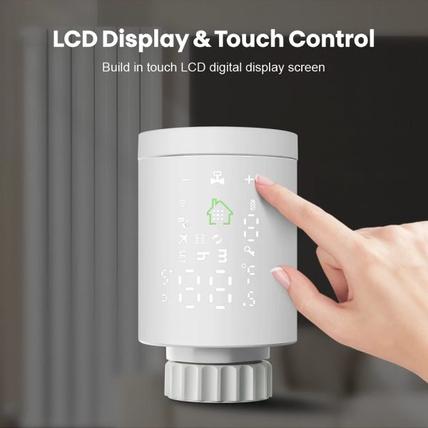 Tuya Zigbee TRV - Radiator/Floor Heating Thermostat w/ Energy Saving - Image 2