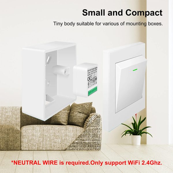 Tuya WiFi Smart Switch (1/2/3/4 Gang) - Image 3