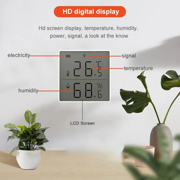 Tuya WiFi Climate Sensor - Wine Cellar & Greenhouse Monitor w/ Alexa - Image 3