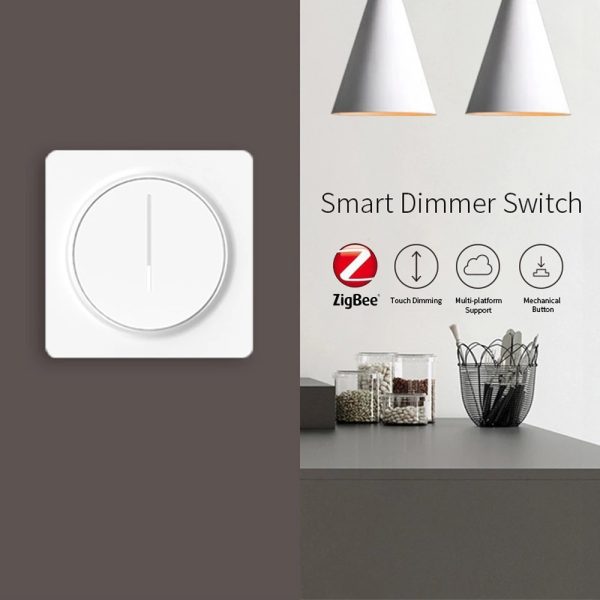 Tuya Smart Dimmer Switch - Alexa/Google Voice, WiFi LED Control - Image 2