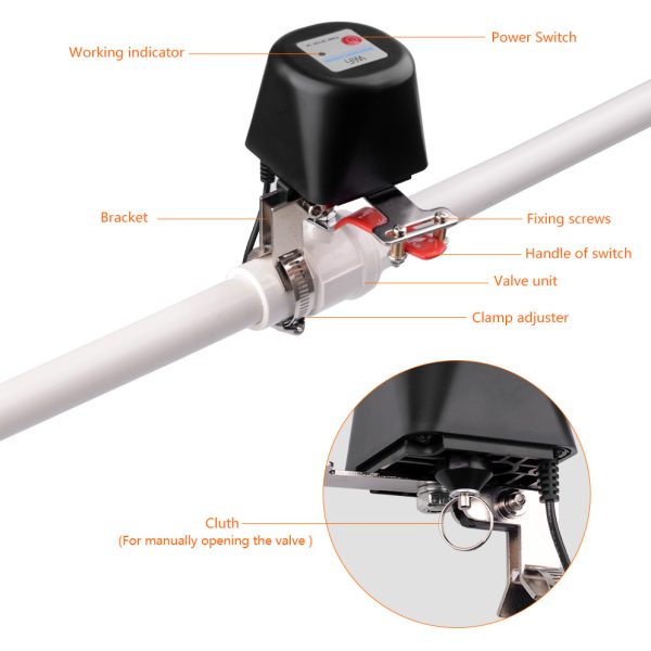 Tuya WiFi Water/Gas Valve Controller - Image 3