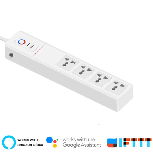 Smart Power Strip 4 AC Outlets and 2 USB - Image 4