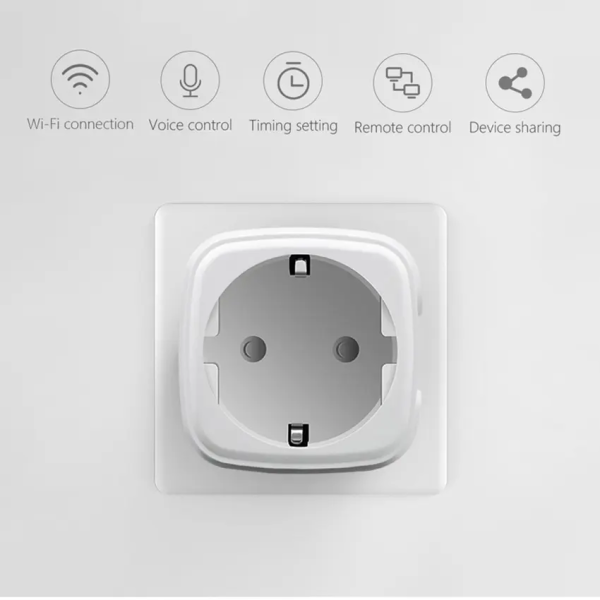Matter Smart Plug (EU) - WiFi & Thread Enabled - Image 4