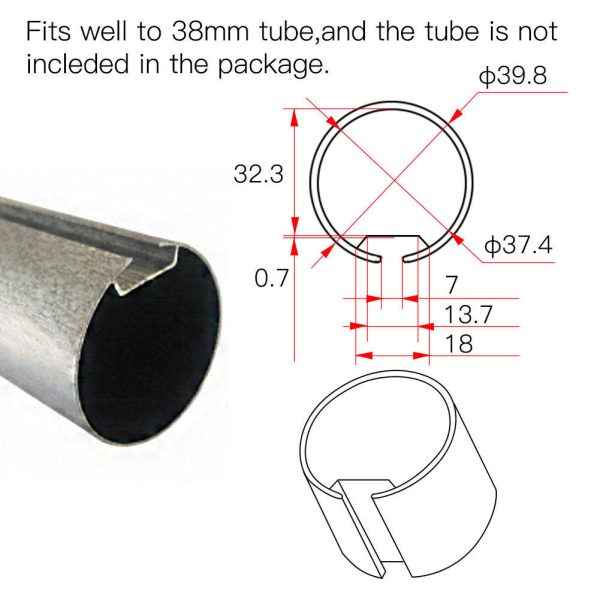 Tuya Zigbee 35mm Tubular Motor - Smart Roller Shade Motor for 35mm Tubes - Image 4
