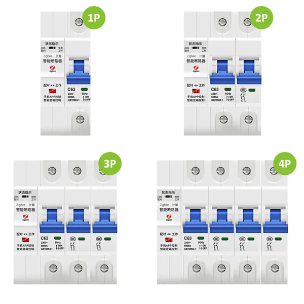 Tuya Zigbee Smart MCB - 1P/2P/3P/4P Auto-Reclosing Surge Protector (Industrial) - Image 4