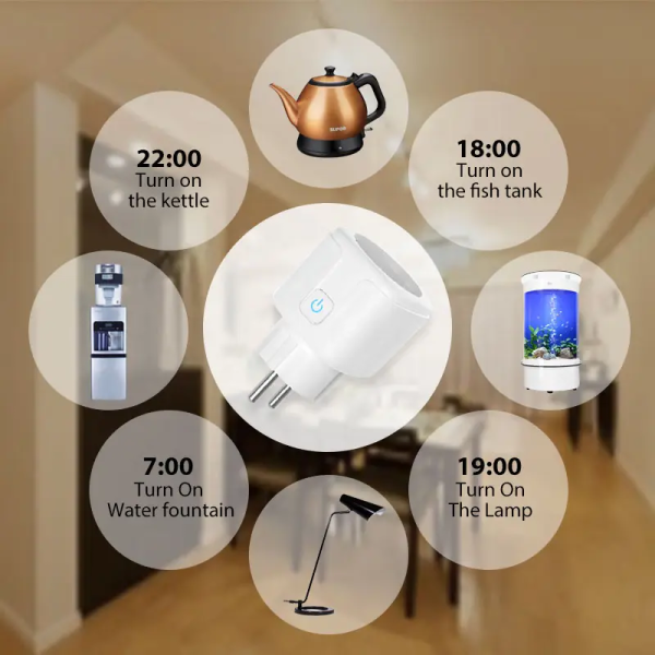 Matter Smart Plug (EU) - WiFi & Thread Enabled - Image 6