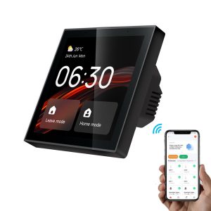 Tuya 4" Smart Control Panel w/ Alexa Voice - Central Touchscreen Hub