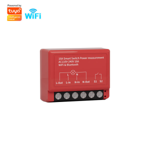 Dry Contact WiFi Smart Relay with Power Monitoring & Voice Control