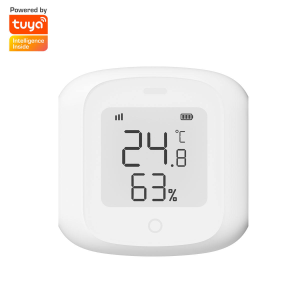 Tuya Mini Smart Sensor with LCD - WiFi/Zigbee Temp & Humidity Monitor for Android/iOS