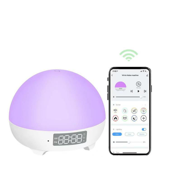 Smart Baby Night Light with Cry Detection & White Noise Machine - Image 2
