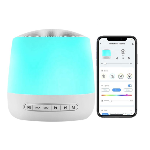 Tuya Smart Rechargeable White Noise Machine with LED Light
