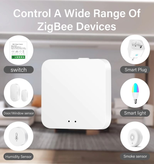 Tuya Zigbee+BLE Hub - Multi-Mode Gateway for Alexa/Google Smart Home - Image 2