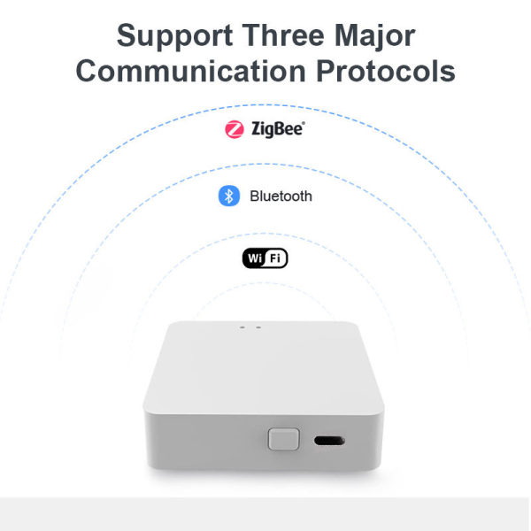 Tuya Smart Hub Gateway - Zigbee 3.0 + BLE Mesh Bridge with Alexa/Google Voice Control - Image 2