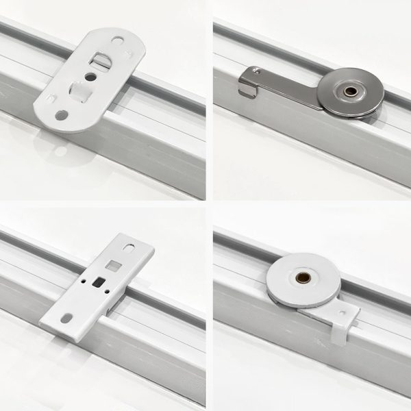 Electric Curtain Rail Ceiling Bracket Hidden Track Bracket - Image 2