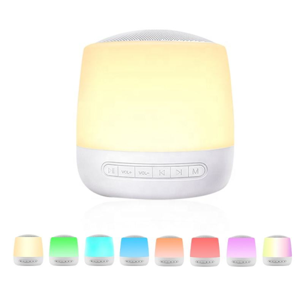 Tuya Smart Rechargeable White Noise Machine with LED Light - Image 2
