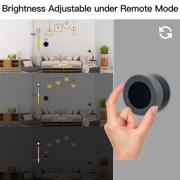 Smart Knob Scene & Light Dimmer Switch | Tuya Remote Control - Image 2