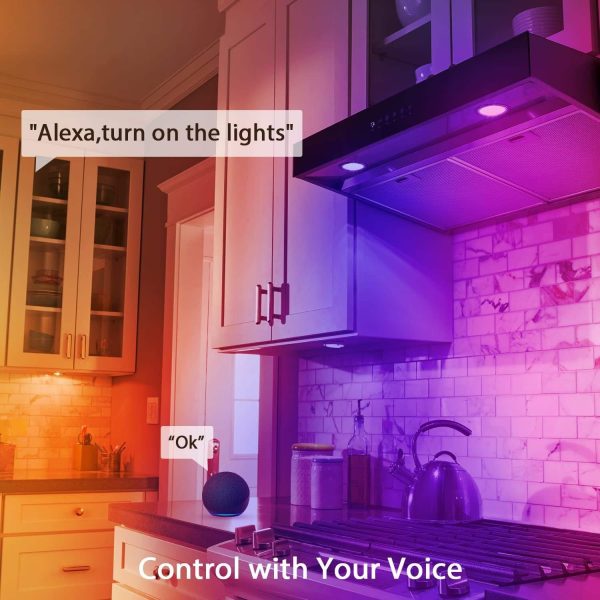 Tuya WiFi GU10 RGB Bulb - 5W/7W, 16M Colors, Voice & App Control - Image 4