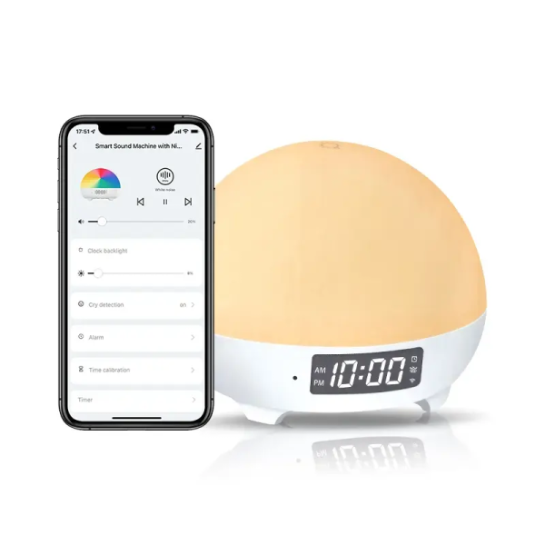 Smart Baby Night Light with Cry Detection & White Noise Machine - Image 3