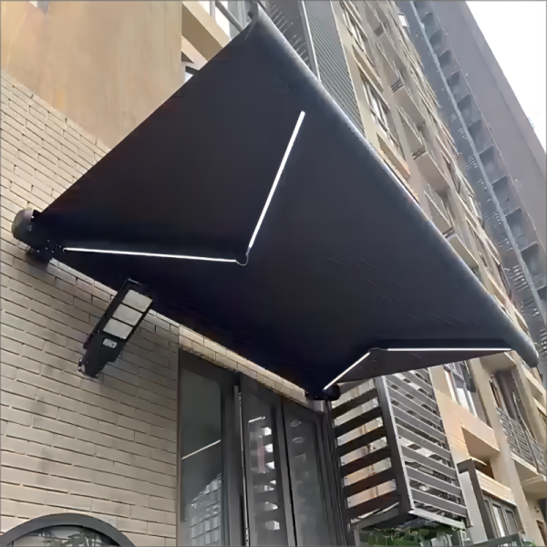 Automatic Retractable Outdoor Awning with Cassette Sun Shade - Image 3