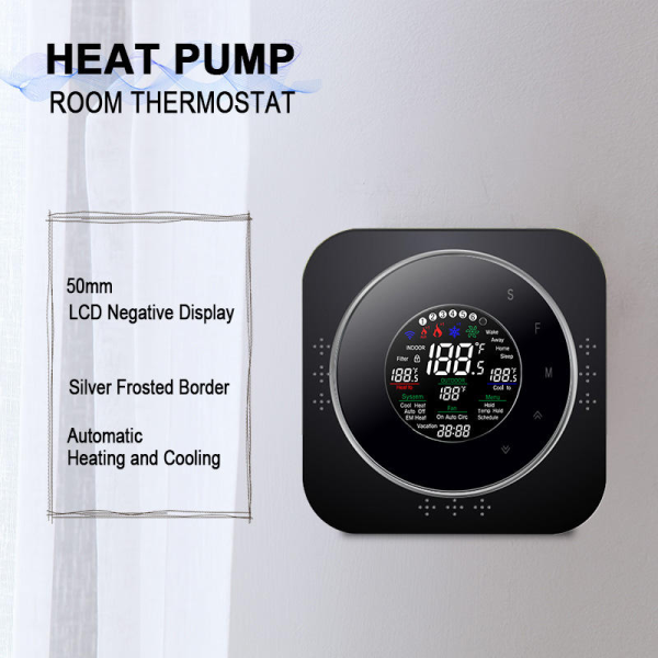 WiFi Smart Thermostat for 24VAC Absorption Heat Pumps with Pressure Control - Image 3
