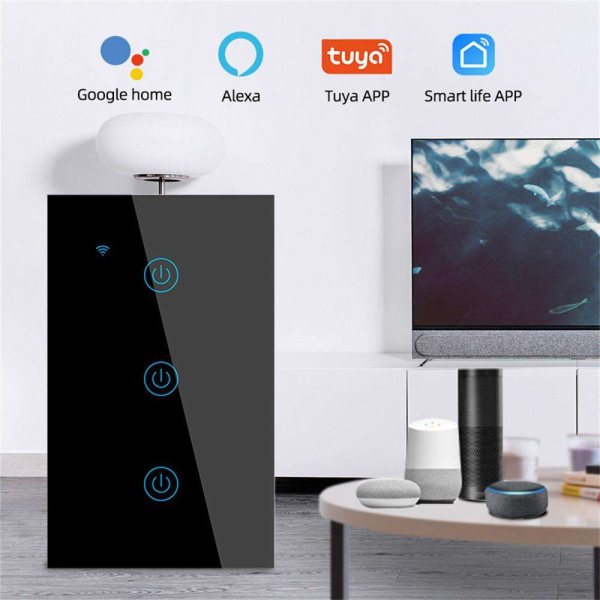 Tuya ZigBee Touch Wall Switch (1–4 Gang) | Voice Control, No Neutral Wire - Image 4