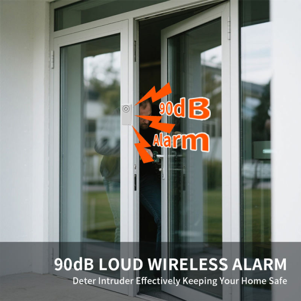 Tuya WiFi Door/Window Sensor with Alarm & Smart Home Integration - Image 4