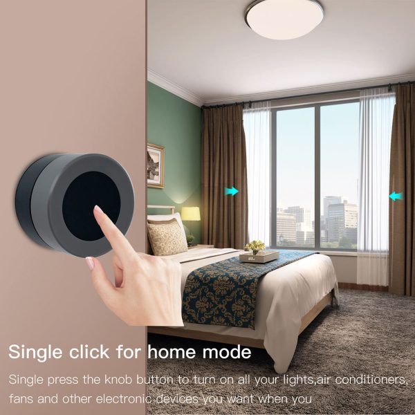 Smart Knob Scene & Light Dimmer Switch | Tuya Remote Control - Image 3