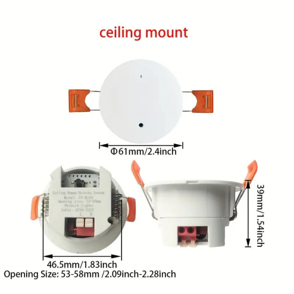 Tuya Dual-Band Radar Human Presence Sensor with WiFi/Zigbee - Image 4