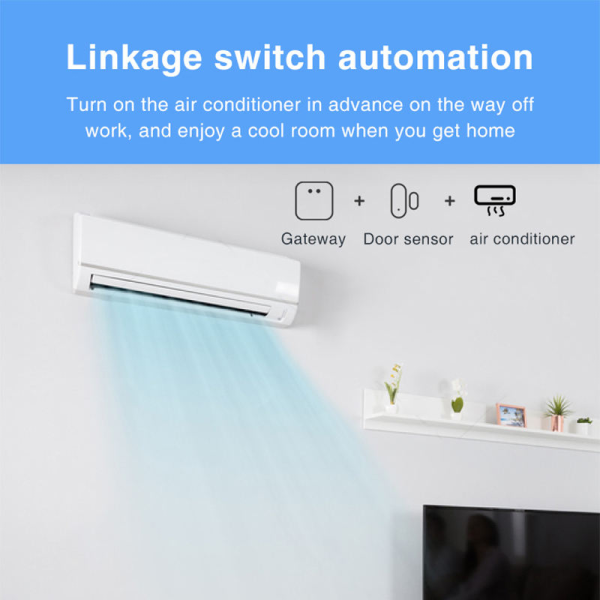 Tuya Wireless Smart Contact Sensor for Doors/Windows with Alexa & App Alerts - Image 4