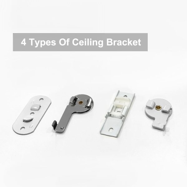 Electric Curtain Rail Ceiling Bracket Hidden Track Bracket - Image 5