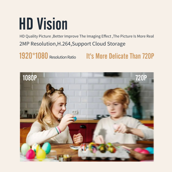 1080P Auto-Tracking Indoor PTZ Camera with Cloud Storage & Baby Monitor - Image 6
