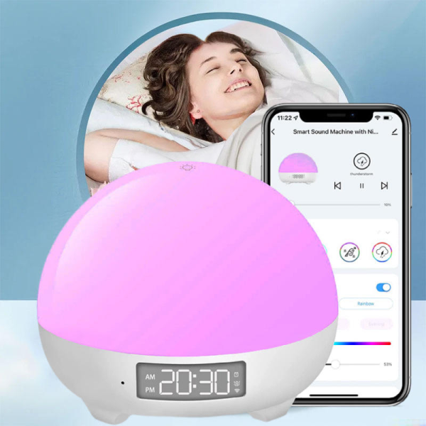 Smart Baby Night Light with Cry Detection & White Noise Machine - Image 6