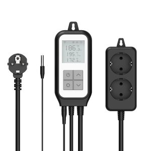 Tuya Smart WiFi Thermostat - US Plug, Digital Temp Controller for Breeding & Home