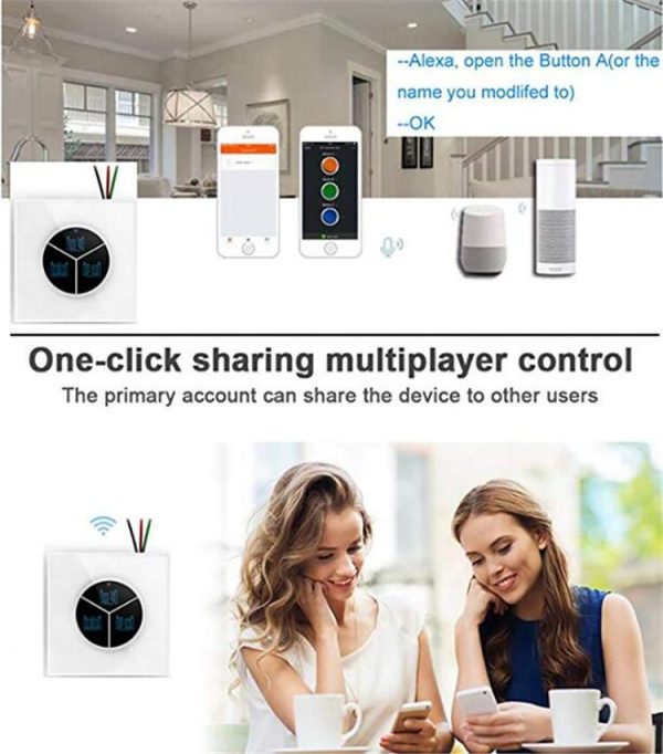 Tuya WiFi Control Gate Opener Switch for Swing Auto Doors - Image 5