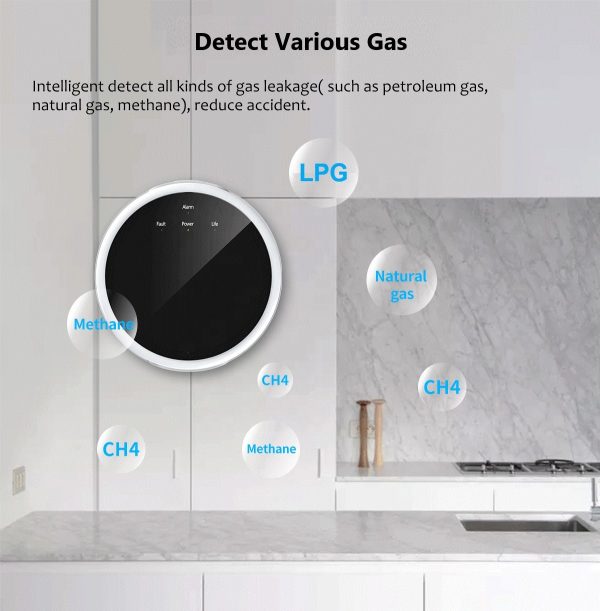 ‌Wireless 433MHz Home Gas Leak Alarm Detector for LPG & Natural Gas - Image 3
