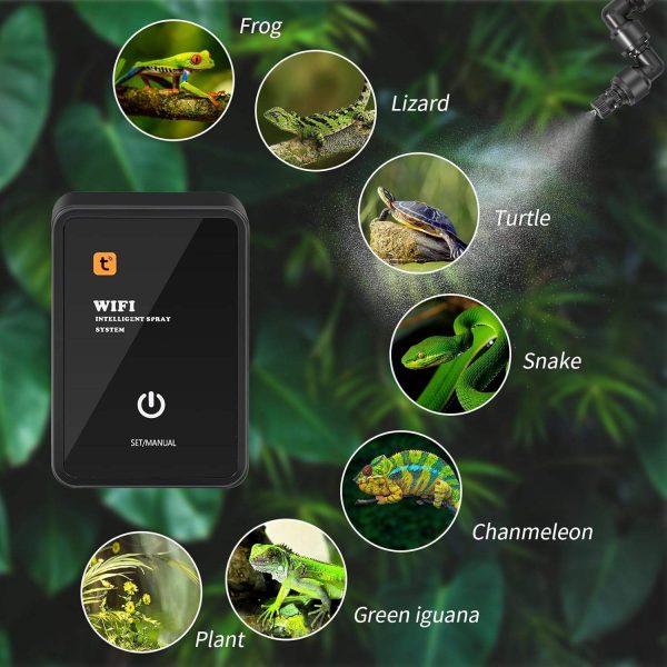 Smart WiFi Reptile Fogger Kit with Intelligent Timed Misting System - Image 3