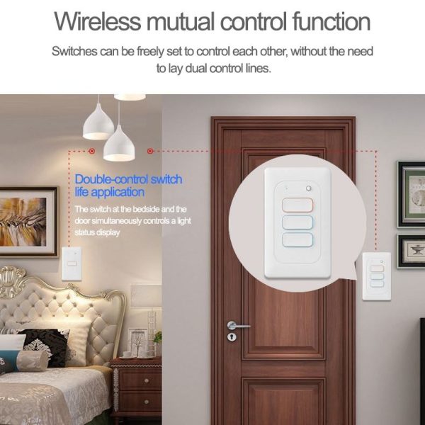 Smart Home WIFI Light Switch, 1/2/3/4 Gang, Tuya Compatible - Image 4