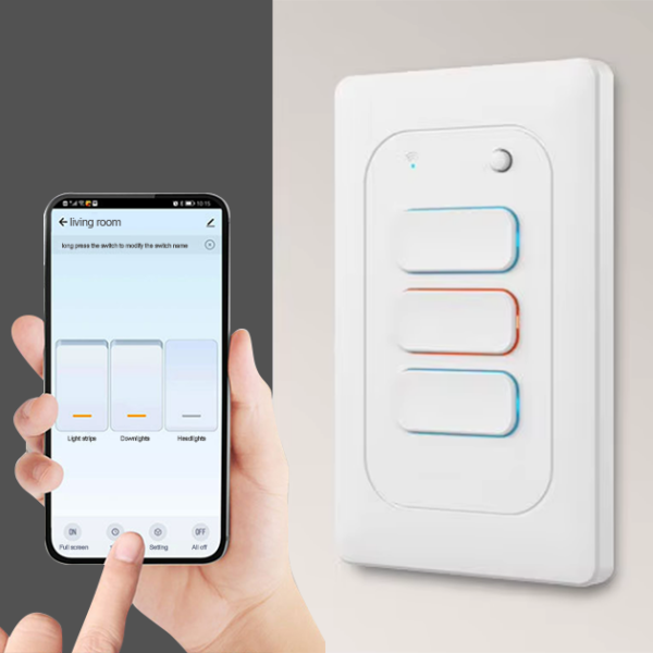 Smart Home WIFI Light Switch, 1/2/3/4 Gang, Tuya Compatible - Image 5