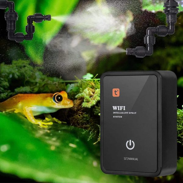 Smart WiFi Reptile Fogger Kit with Intelligent Timed Misting System - Image 2