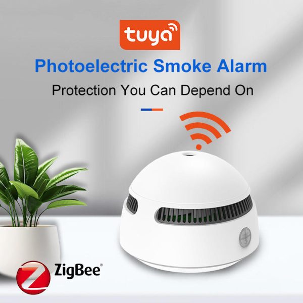 Tuya WiFi Zigbee Smoke and Fire Alarm Detector with 10-Year Battery - Image 3