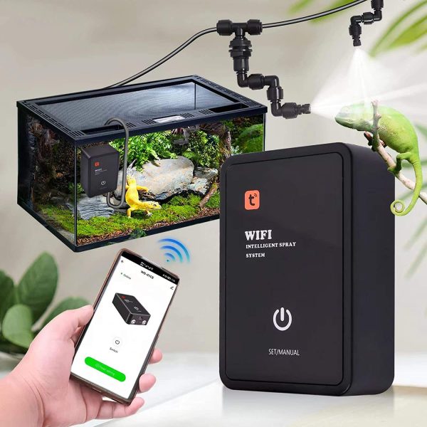 Smart WiFi Reptile Fogger Kit with Intelligent Timed Misting System - Image 4