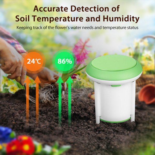 Tuya Zigbee 3.0 IP67 Temperature Sensor and Soil Moisture Meter - Image 4