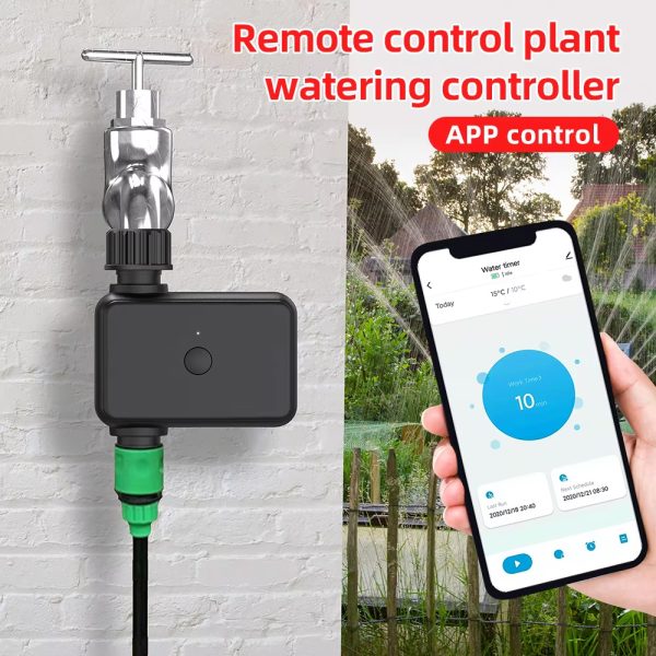 Waterproof Garden Irrigation Timer with Remote and Mobile App Control - Image 3