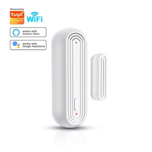 Tuya Smart WiFi Door/Window Sensor with Alexa & Google Home - Auto Alarm Detector
