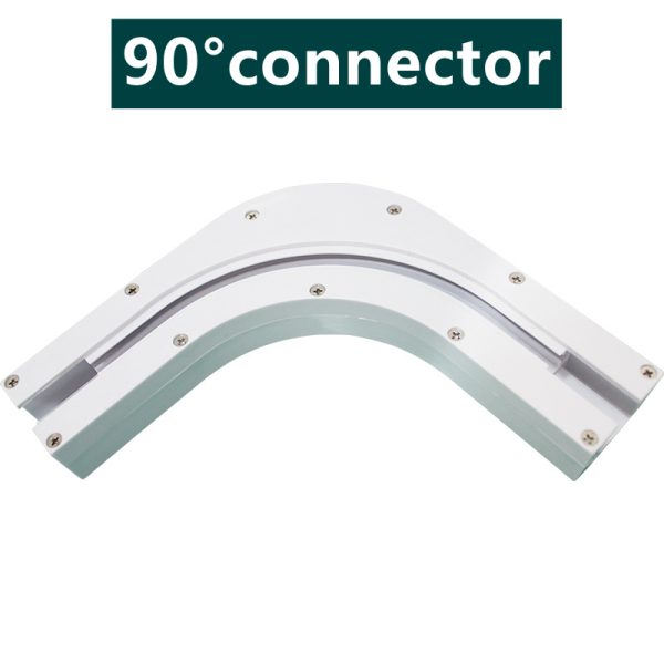 Smart Curtain Track for WiFi/Zigbee Motors - U/L Type, Straight, and Curved Options - Image 3
